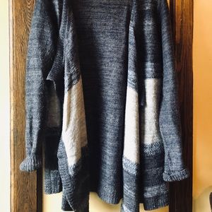 Over sized knit cardigan